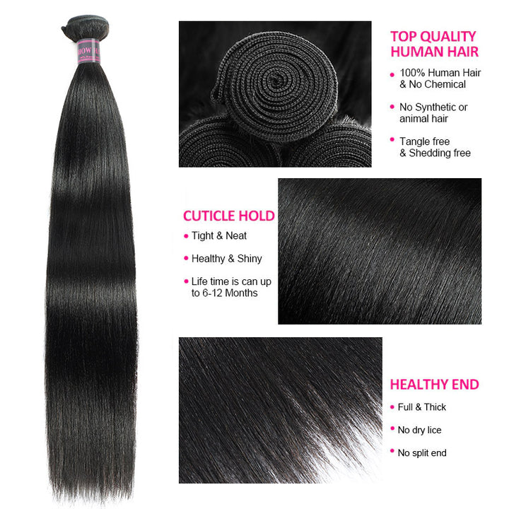 Ishow Yaki Straight Bundles Wholesale Package Deal Brazilian Human Hair Weave 10 Bundles