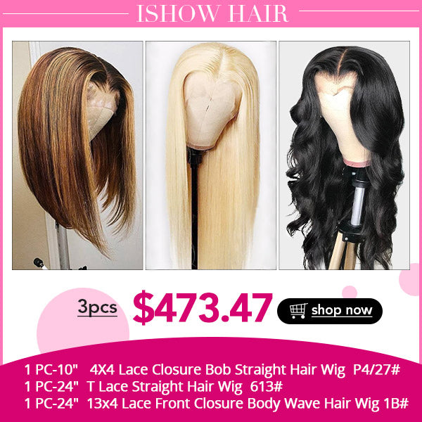 Ishow Wholesale Hair Wigs :  4x4 / T Lace Part/  13X4 Lace Frontal Closure Wig - IshowHair