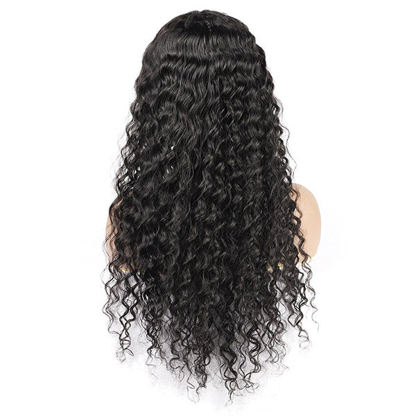 Deep Wave HD Transparent Lace Wig Ishow Beauty 13x4 Lace Front Closure Unprocessed Human Hair Wigs - IshowHair