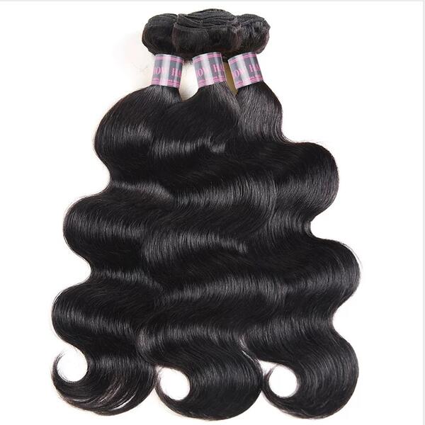 Ishow Malaysian Body Wave Hair Weave 3 Bundles with Lace Frontal - IshowHair