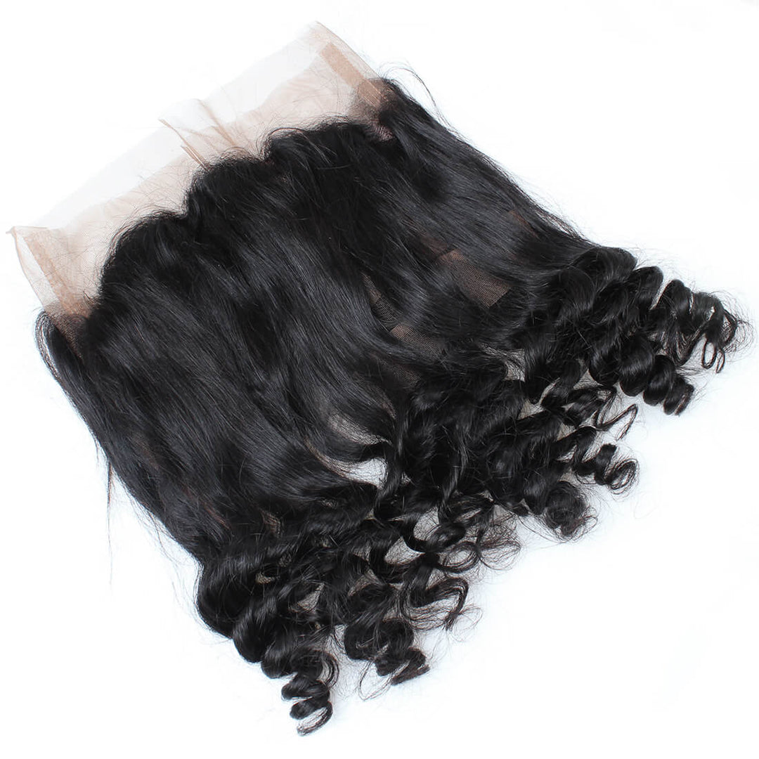 Malaysian Loose Wave Hair Extensions 3 Bundles With 360 Lace Frontal With Baby Hair Ishow 100% Remy Human Hair Weft - IshowVirginHair