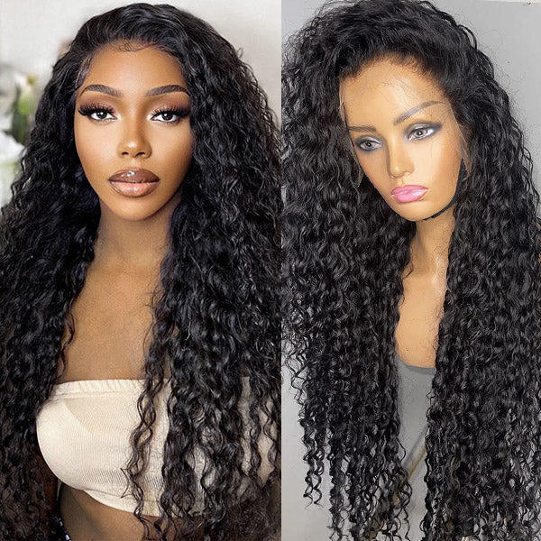 Deep Wave Lace Front Wigs Human Hair Wigs