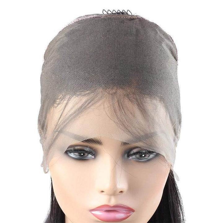 Brazilian 360 Lace Frontal Straight Human Hair Wigs - IshowHair