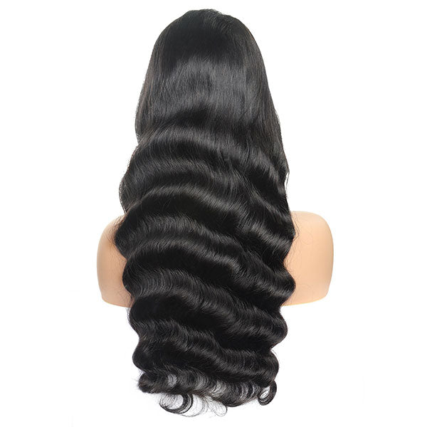 Ishow Hair Lace Wig Brazilian Loose Wave 4x4 Lace Closure Virgin Remy human Hair Wigs - IshowHair
