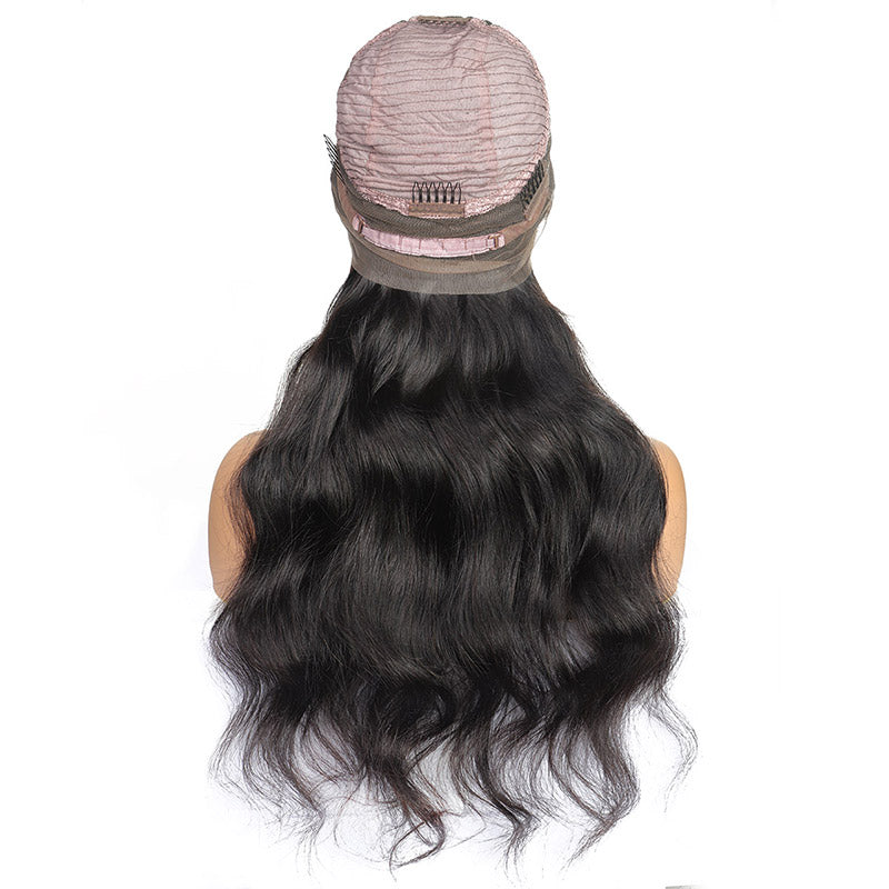 Ishow Hair Wigs Peruvian Body Wave 360 Lace Front Pre-Plucked Human Hair Wig - IshowHair