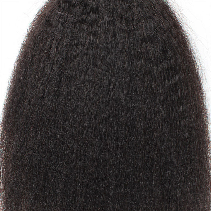 Ishow Hair Virgin Brazilian Hair Yaki Straight Human Hair Weave 3 Bundles