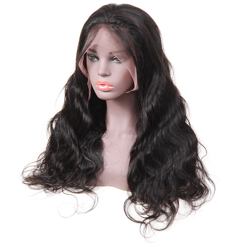 BLY 13x4 HD Transparent Lace Front Wigs Human Hair 250% Density Body Wave  B＿並行輸入品 屋外照明