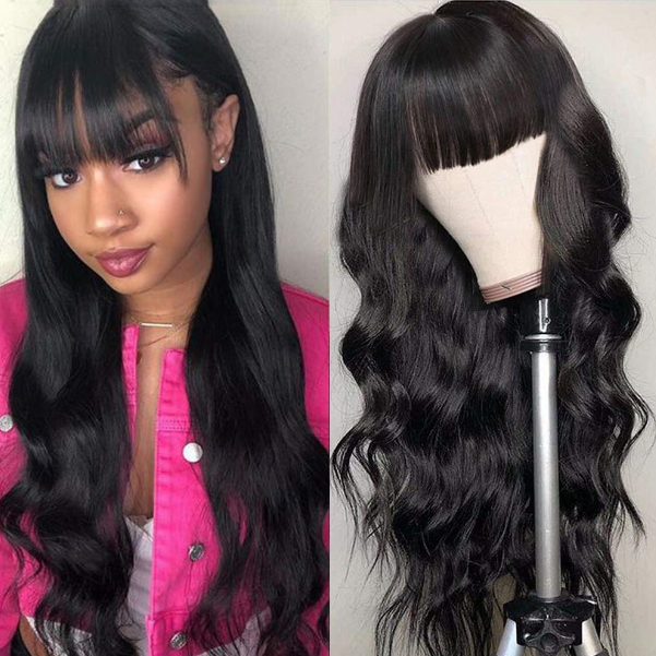 Ishow Beauty Brazilian Body Wave Without Lace Wig, Unprocessed Human Hair Wigs - IshowHair