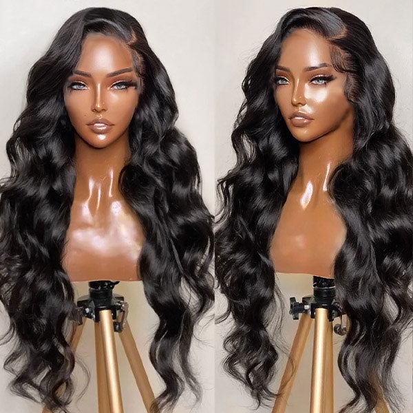 Body Wave Front Wigs Glueless Wigs Human Hair Transparent 13x4 HD Front Wigs With No Glue