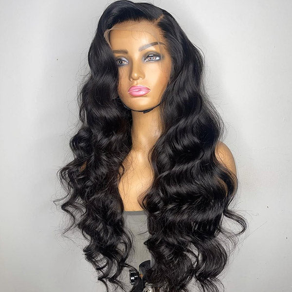 Body Wave Frontal Wig HD Lace Front Wig Unprocessed Human Hair Wigs