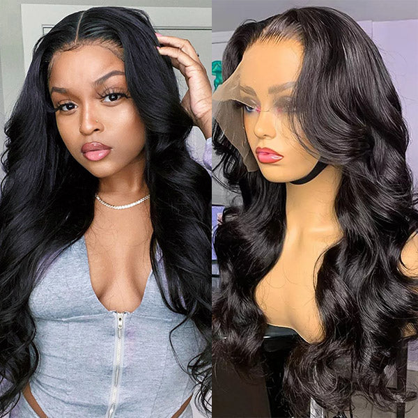 Body Wave Frontal Wig HD Lace Front Wig Unprocessed Human Hair Wigs