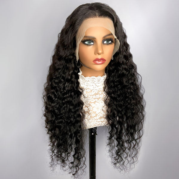 Products 32Inch Deep Wave 13x6 Lace Front Human Hair Wigs Brazilian Hair Wigs 250% Density Wig