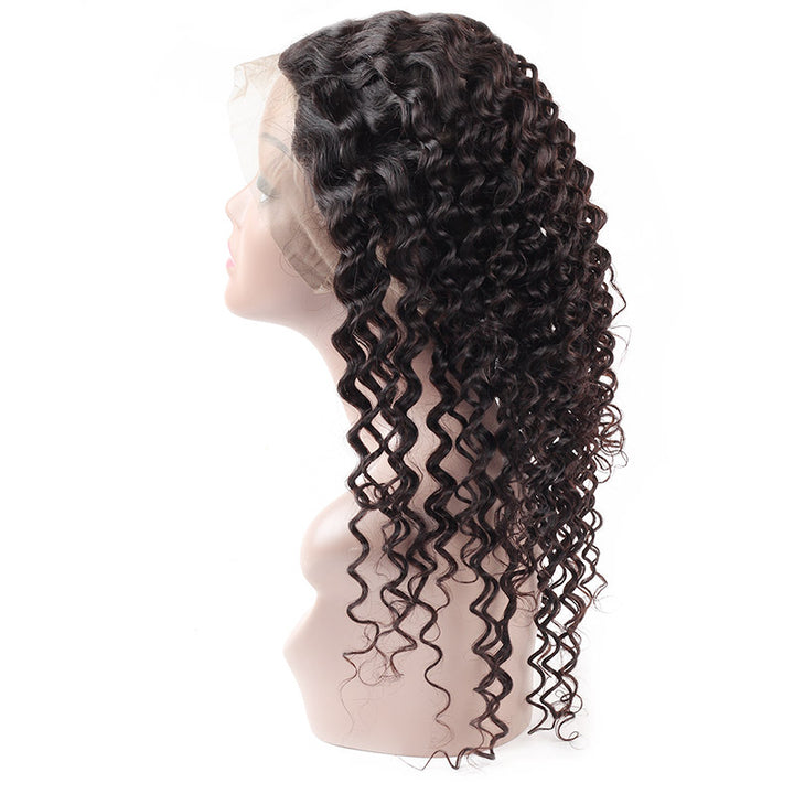 Ishow Human Hair Deep Wave 360 Lace Frontal - IshowHair