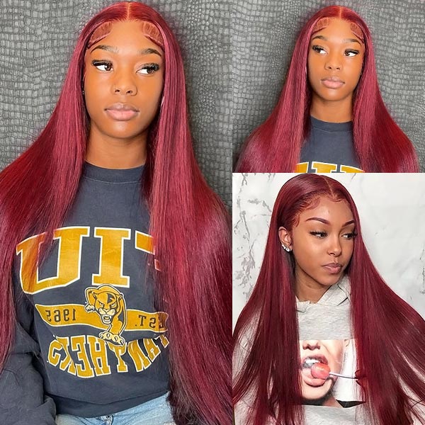 Ishow Flash Sale 99j Straight Lace Front Wigs 70% Off