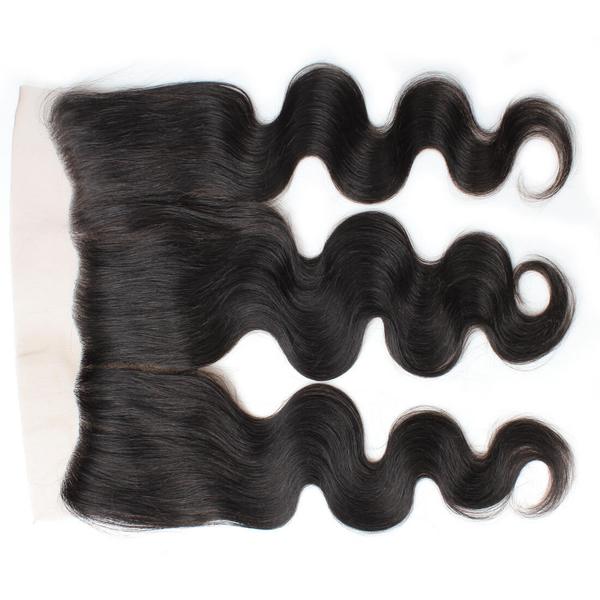 Ishow Virgin Indian Body Wave Hair 3 Bundles with 13*4 Ear To Ear Lace Frontal - IshowHair