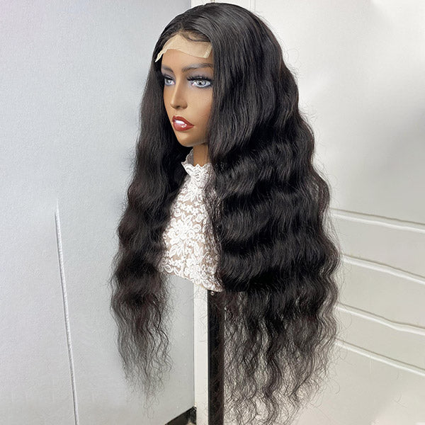 Loose Deep Wave Wigs 4x4 Lace Closure Wig Brazilian Human Hair Wig