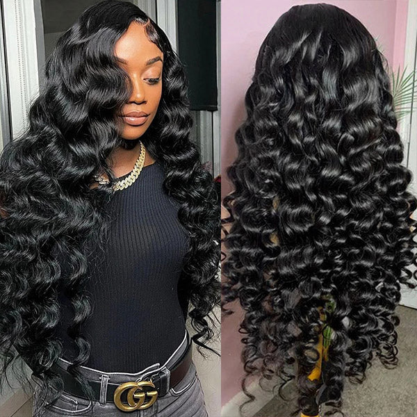 Loose Deep Lace Front Wigs 13x6 Human Hair Frontal Wigs Malaysian Hair Lace Wigs