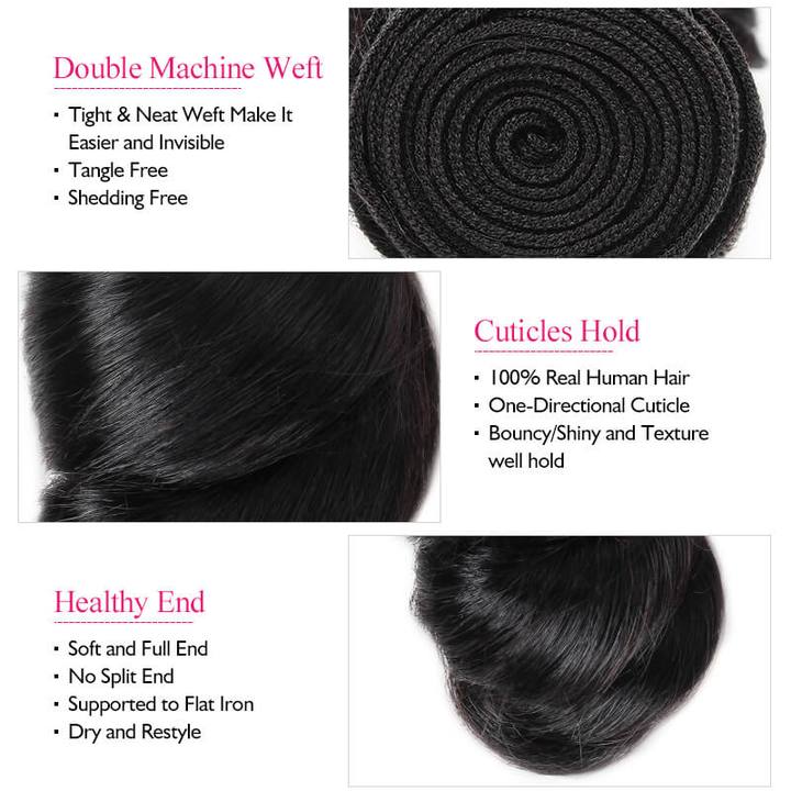 Ishow Beauty Factory Wholesale Loose Wave Human Hair Extensions, 100% Unprocessed Hair Bundles - IshowHair