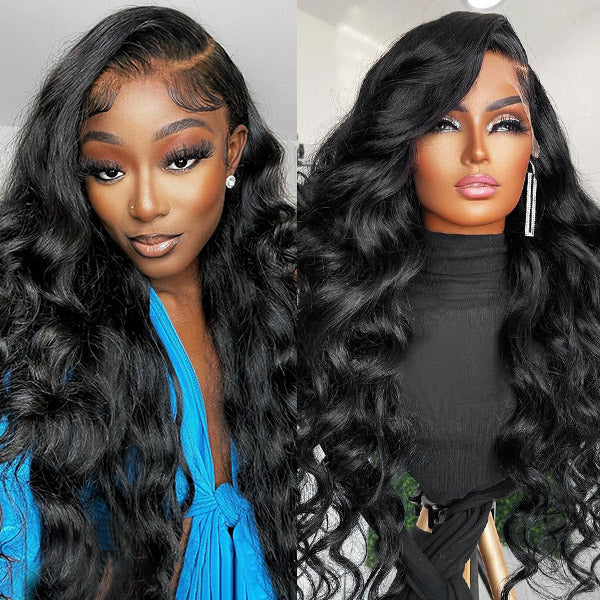 stylish extra long lace wigs human hair