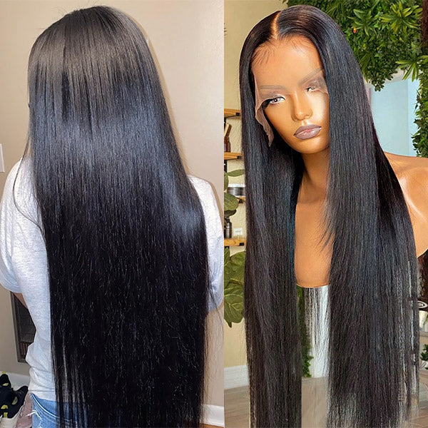 Straight Hair Wig 13x4 Lace Front Wigs Peruvian Human Hair Wig