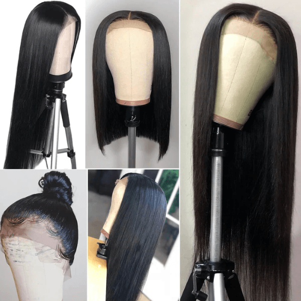 purchase pre plucked glueless human hair wigs