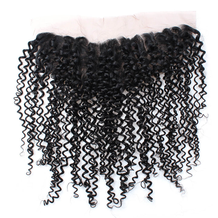 Ishow Hair Curly Virgin Remy Human Hair 13x4 Ear to Ear Lace Frontal With Baby Hair - IshowVirginHair